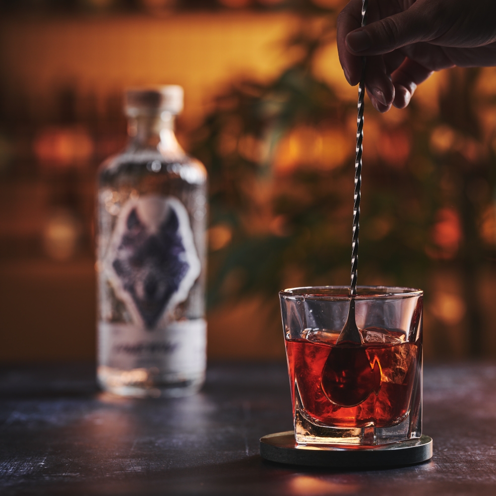 LoneWolf Original - Negroni Cocktail Photo